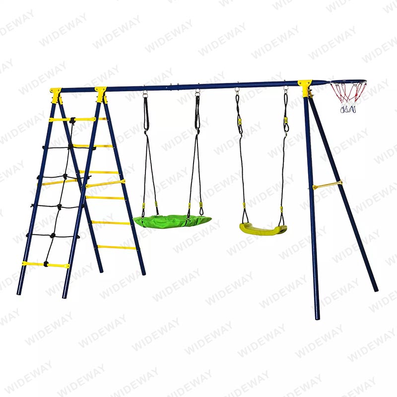 အိမ်နောက်ဖေးအတွက် Outdoor Kids Swing Set