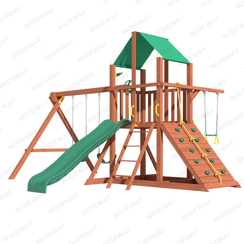 Outdoor Playsets နှင့် Swing Sets များ