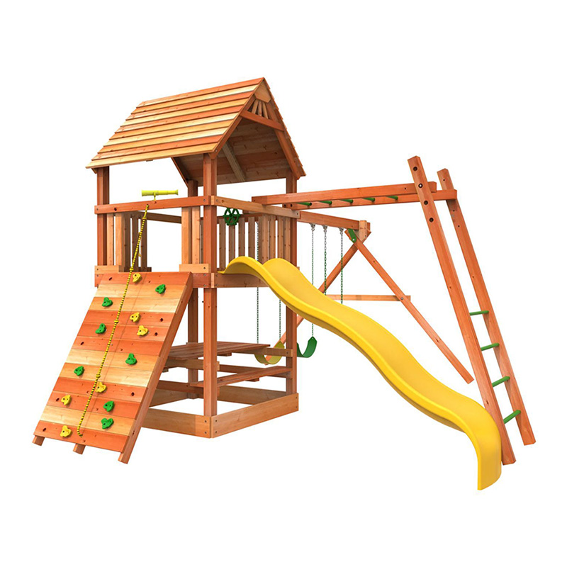 WoodPlay Monkey Tower Swing Set